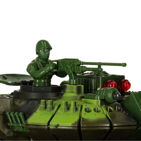 Czołg zdalnie sterowany na pilota RC War Tank 9993 2.4 GHz kamuflaż leśny