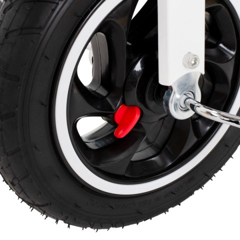 Rowerek trójkołowy Trike Fix V3 rower spacerówka 3w1 obracany 360 wolne koło czarny