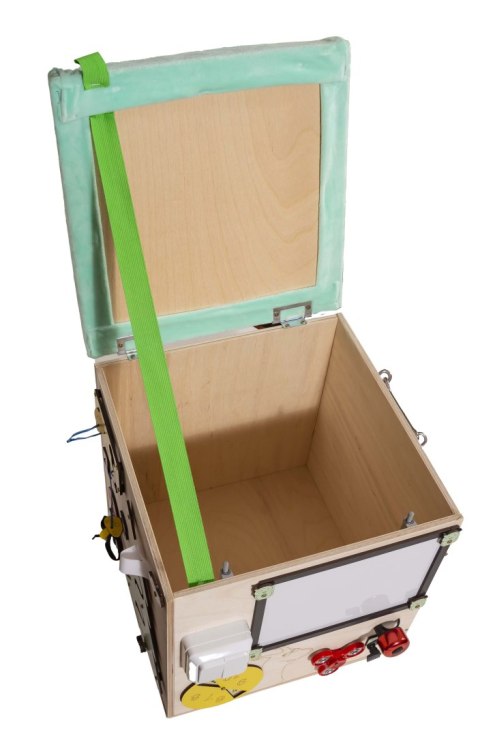 Puf manipulacyjny LAS z siedziskiem kółeczkami