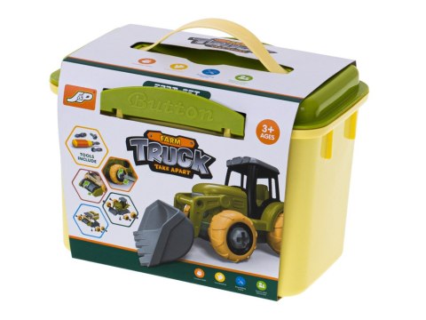 Farma traktor z przyczepą ciągnik do skręcania konie śrubokręt