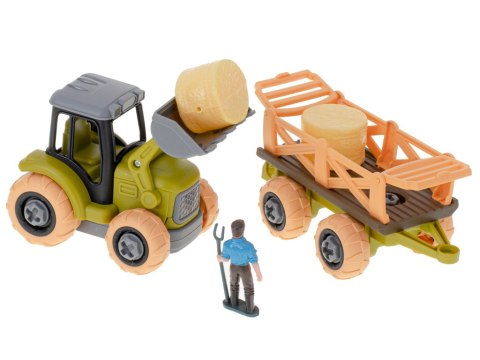 Farma traktor z przyczepą ciągnik do skręcania zwierzęta śrubokręt